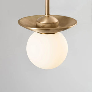 Linear Pendant Orbit Pendant - Brass