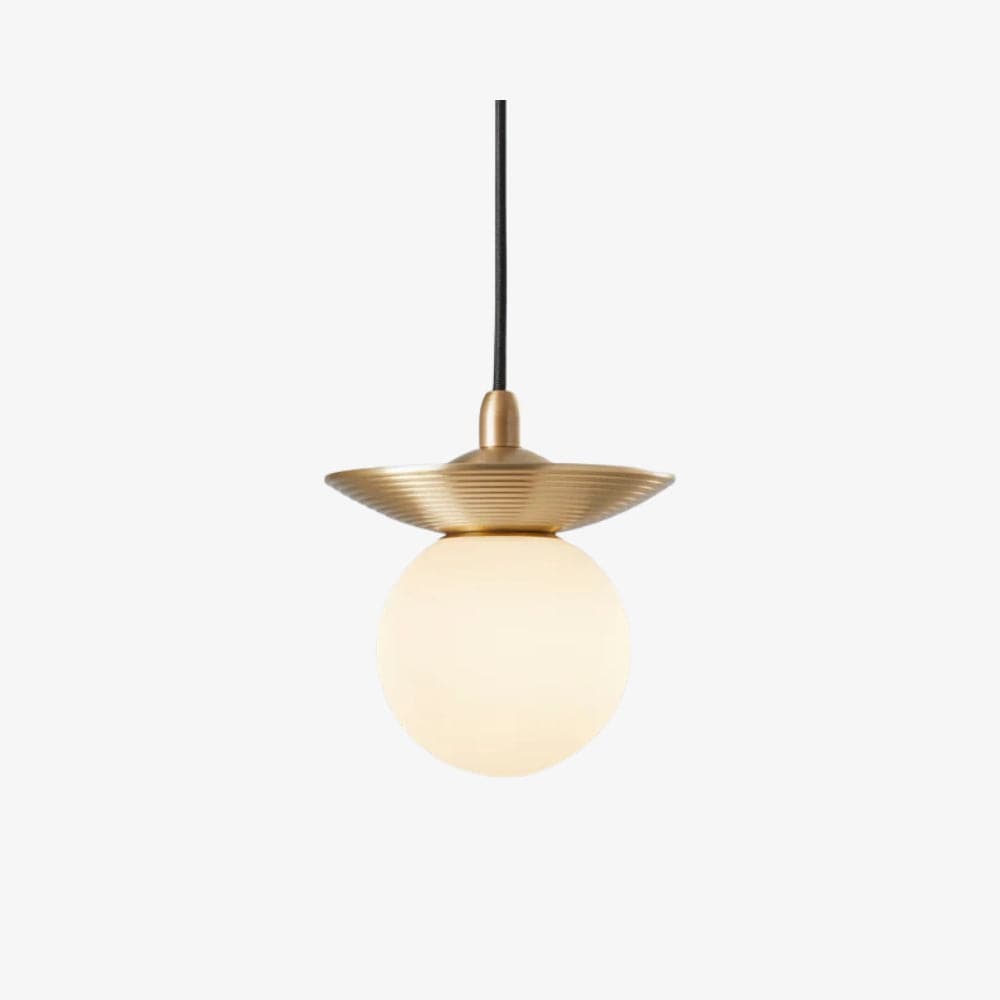 Linear Pendant Orbit Pendant - Brass