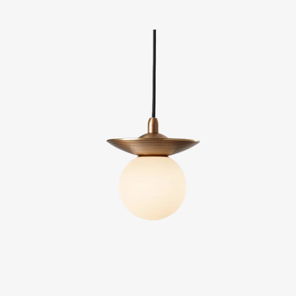Linear Pendant Orbit Pendant - Brass