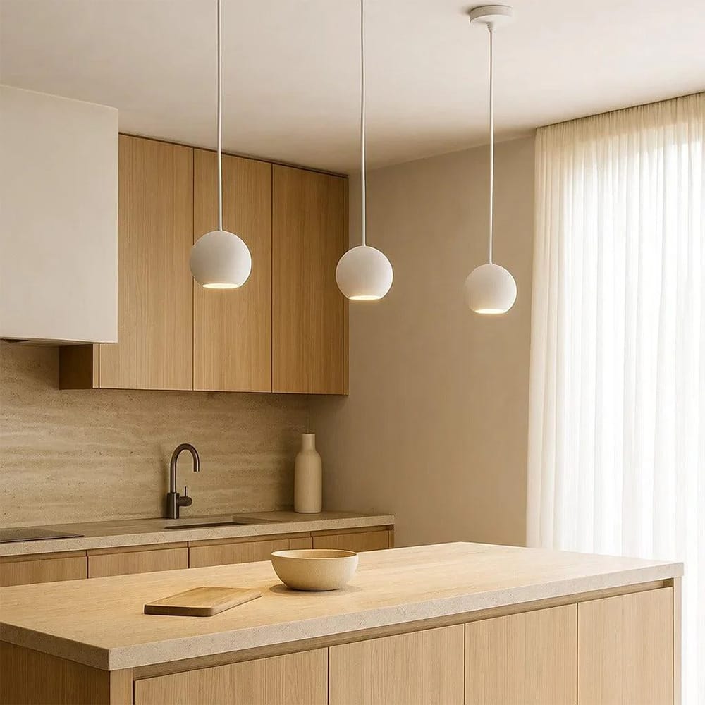 Interior Pendant Orbita Gypsum Pendant Light