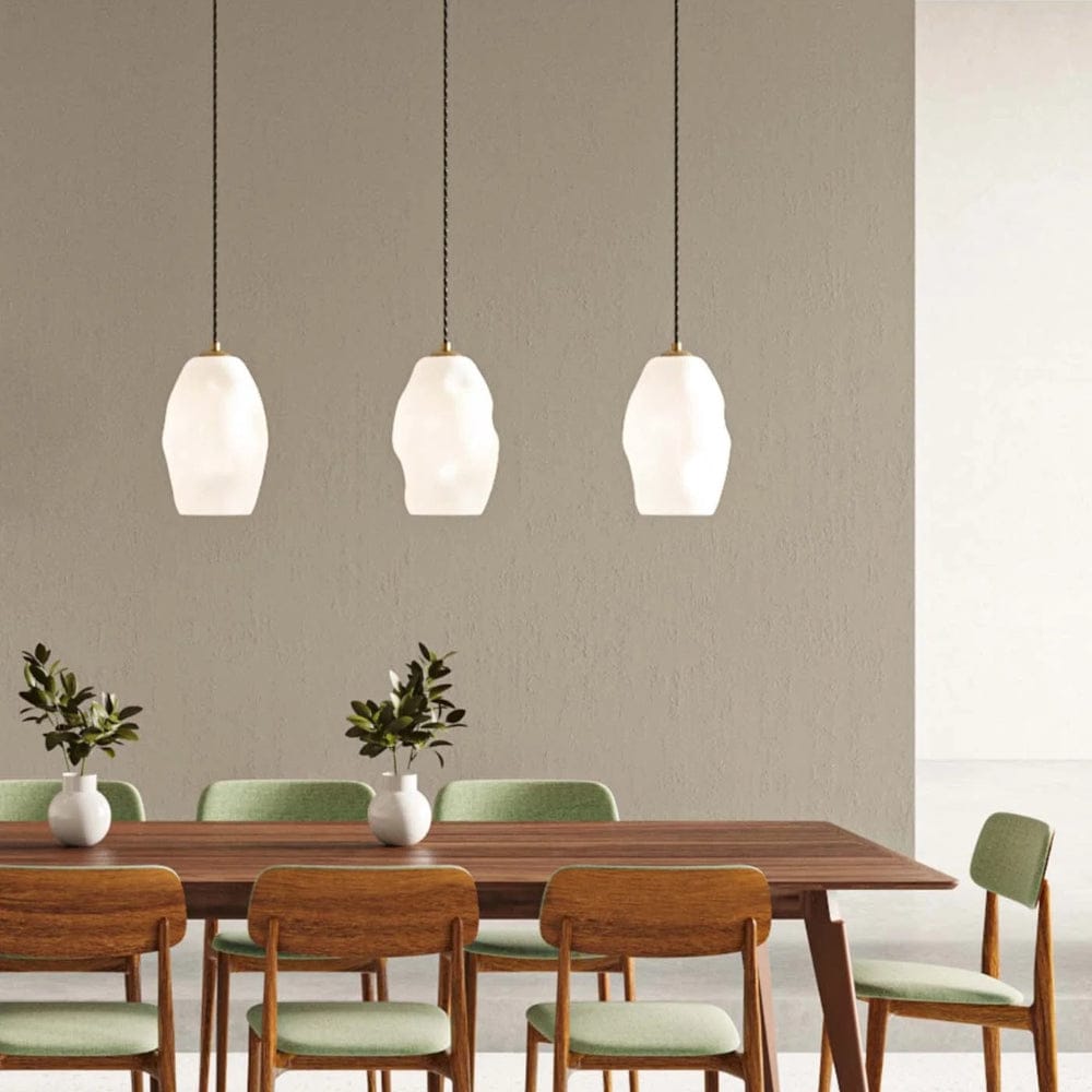 Interior Pendant Organic White Pendant Light