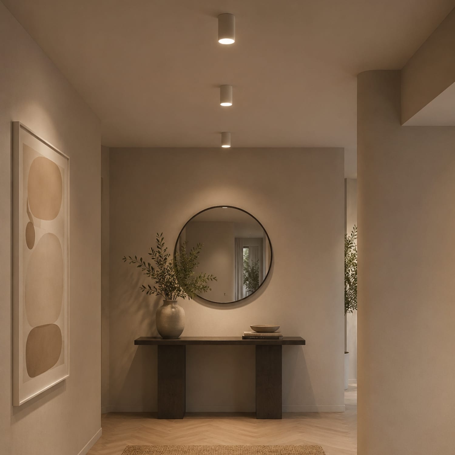 Surface Mounted Osca Round 140 Classic Downlight