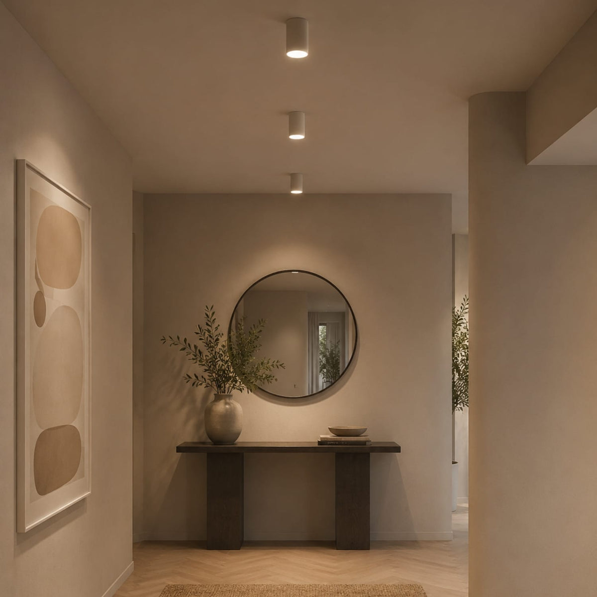 Surface Mounted Osca Round 140 Classic Downlight