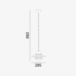 Exterior Pendant Oslo Chain Pendant