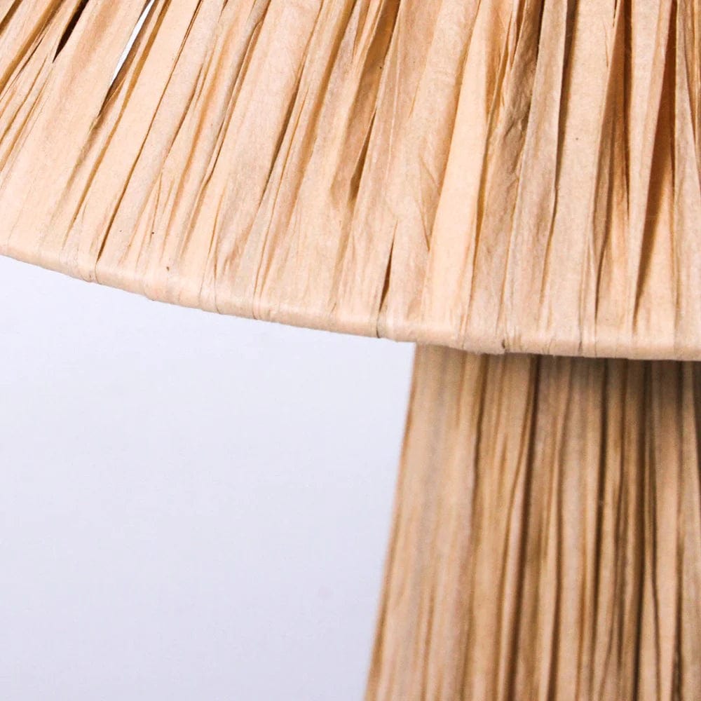 Desk Lamp / Ourea Raffia Table Lamp