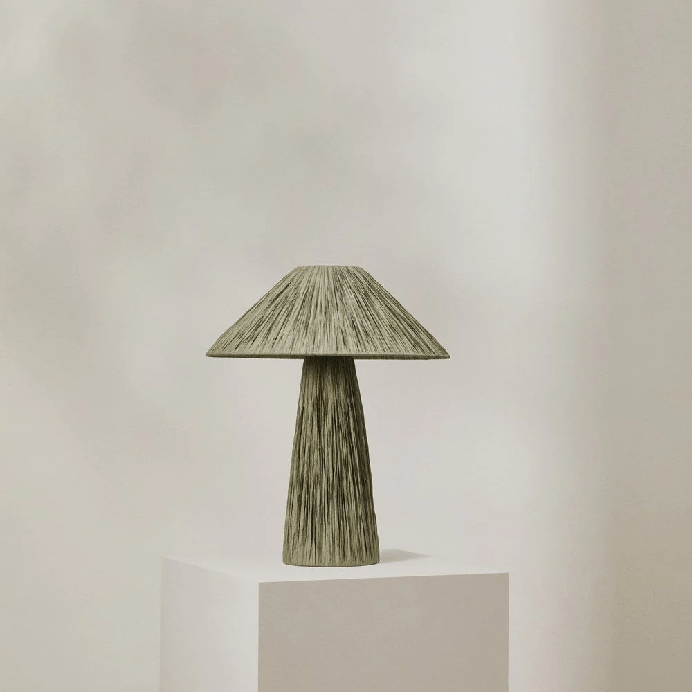 Desk Lamp / Ourea Raffia Table Lamp