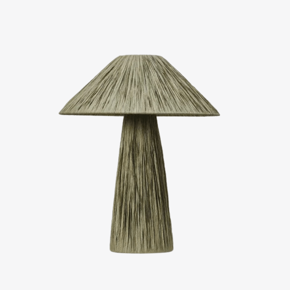 Table Lamps Ourea Raffia Table Lamp