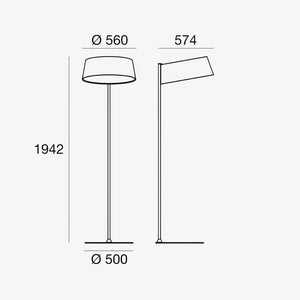 Floor Lamps Oxygen Floor Lamp