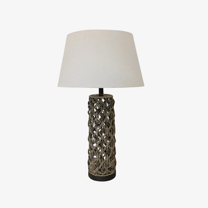 Table Lamps Palm Island Jute Lamp Base