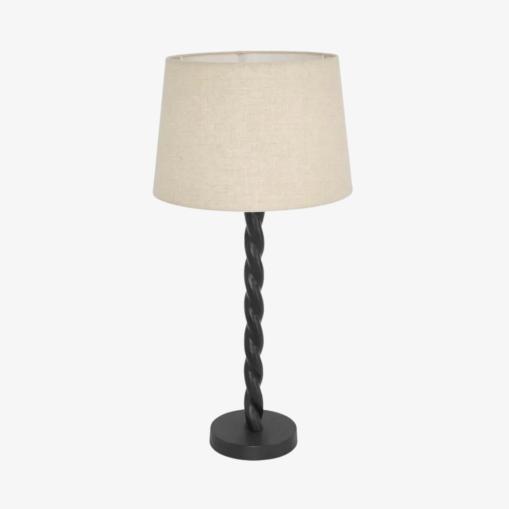 Table Lamps Papillon Table Lamp Base Black - Base Only