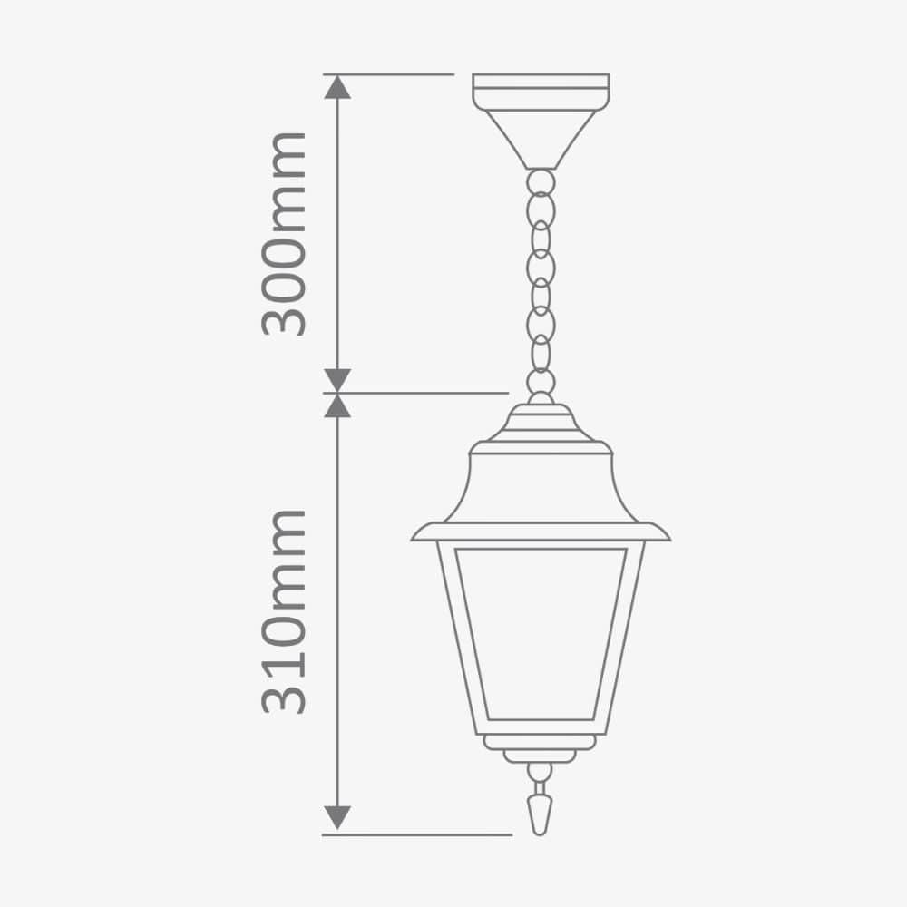 Exterior Pendant Paris Pendant Light