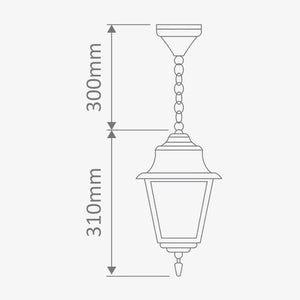 Exterior Pendant Paris Pendant Light