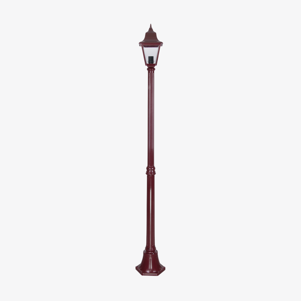 Post Lights Paris Single Head Medium Post Light