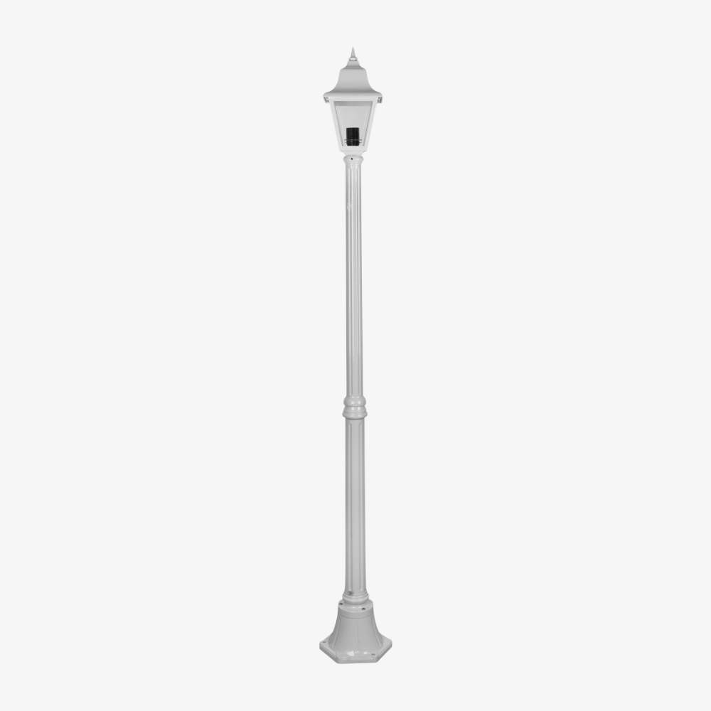 Post Lights Paris Single Head Medium Post Light
