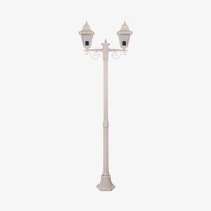 Post Lights Paris Twin Head Medium Post Light