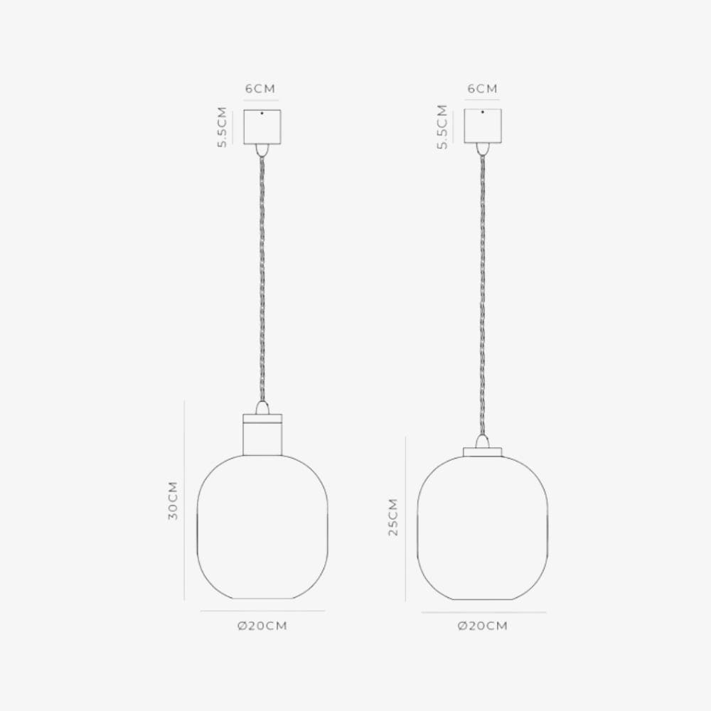Interior Pendant Parlour Curve Pendant