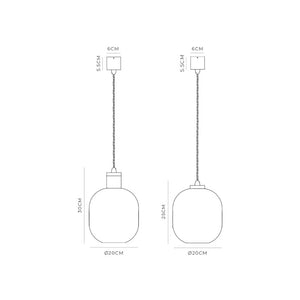 Interior Pendant Parlour Curve Pendant Light