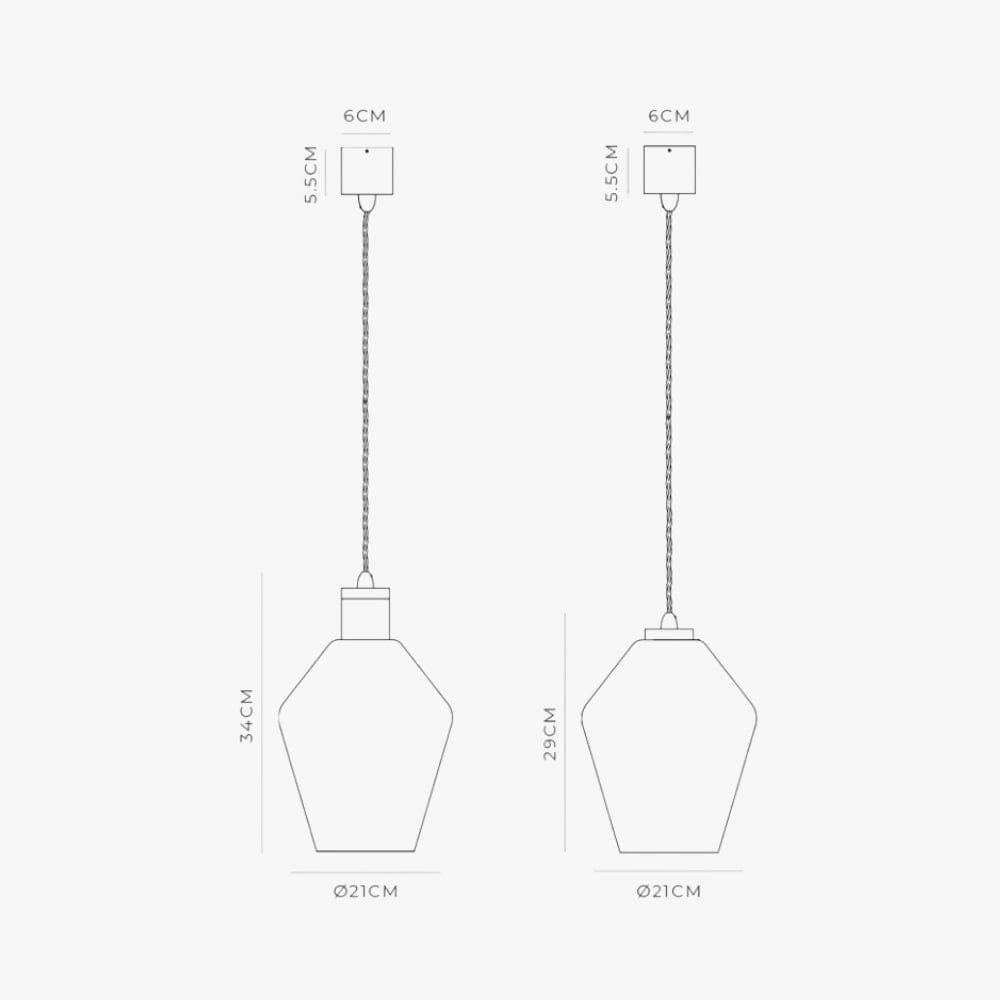 Interior Pendant Parlour Geo Pendant