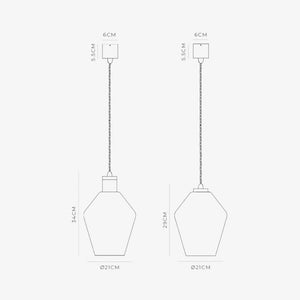 Interior Pendant Parlour Geo Pendant