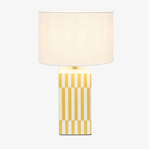 Table Lamps Parlour Yellow Table Lamp & Shade