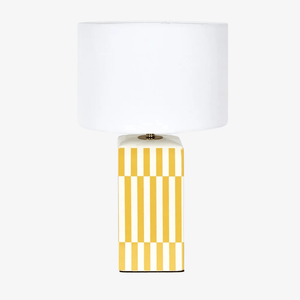 Table Lamps Parlour Yellow Table Lamp & Shade