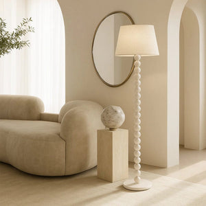 Floor Lamps Pearl Orb Floor Lamp - Whisper White