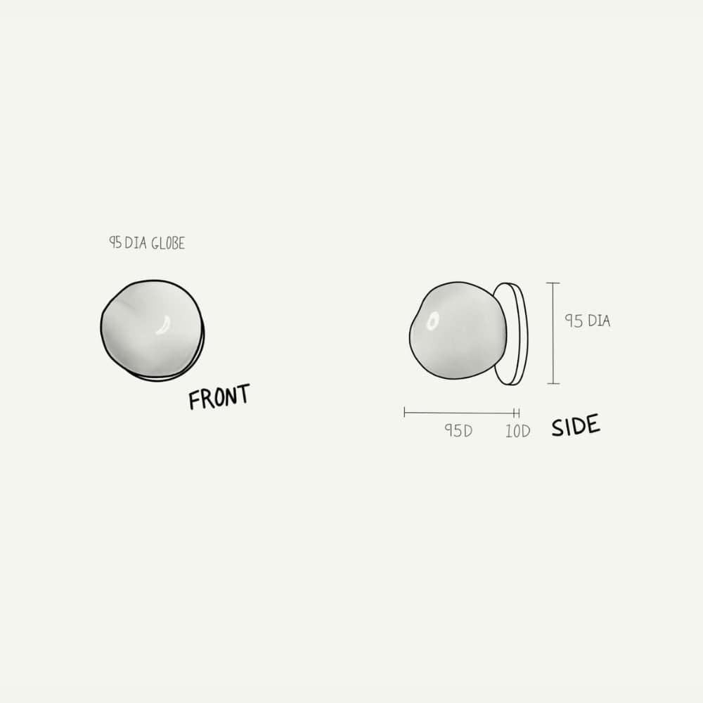 Interior Wall Light / Sconce Pebble Interior Wall Light