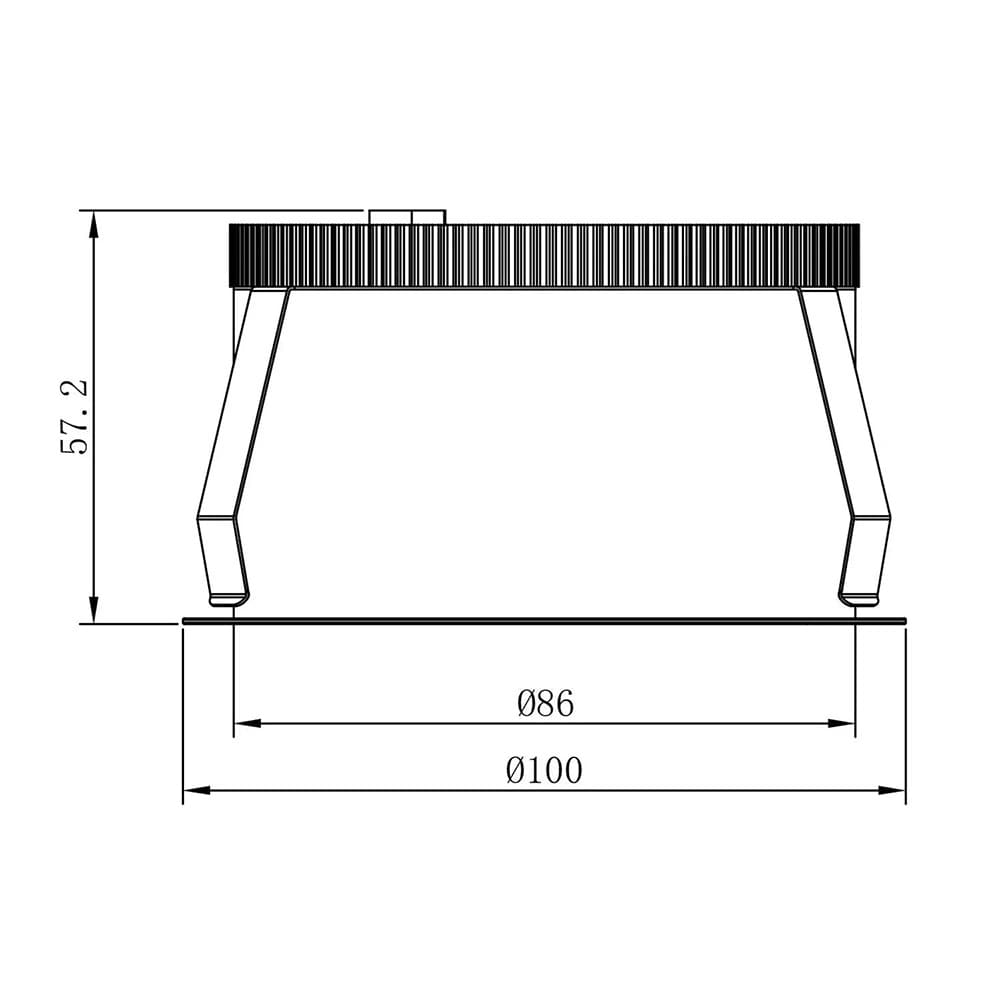 Recessed Pebble Invisible LED Downlight