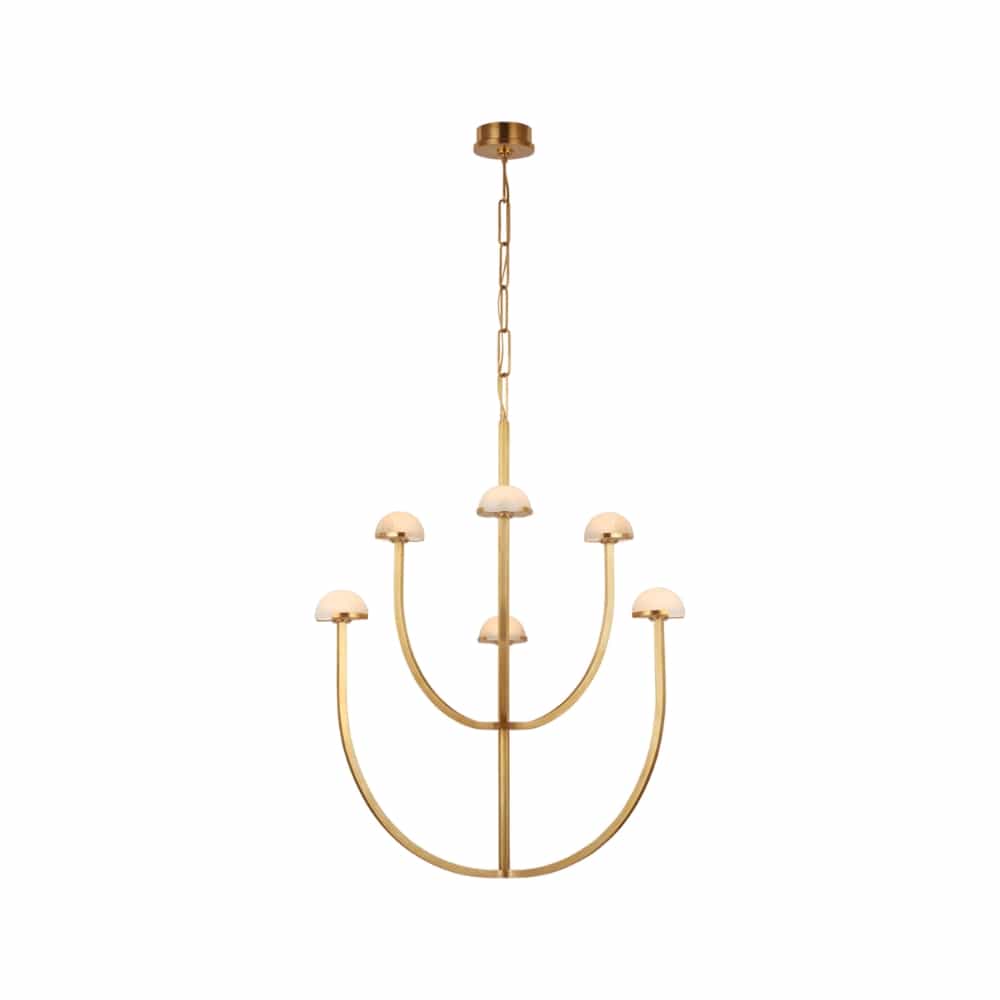 Chandelier Pedra Large Two-Tier Chandelier