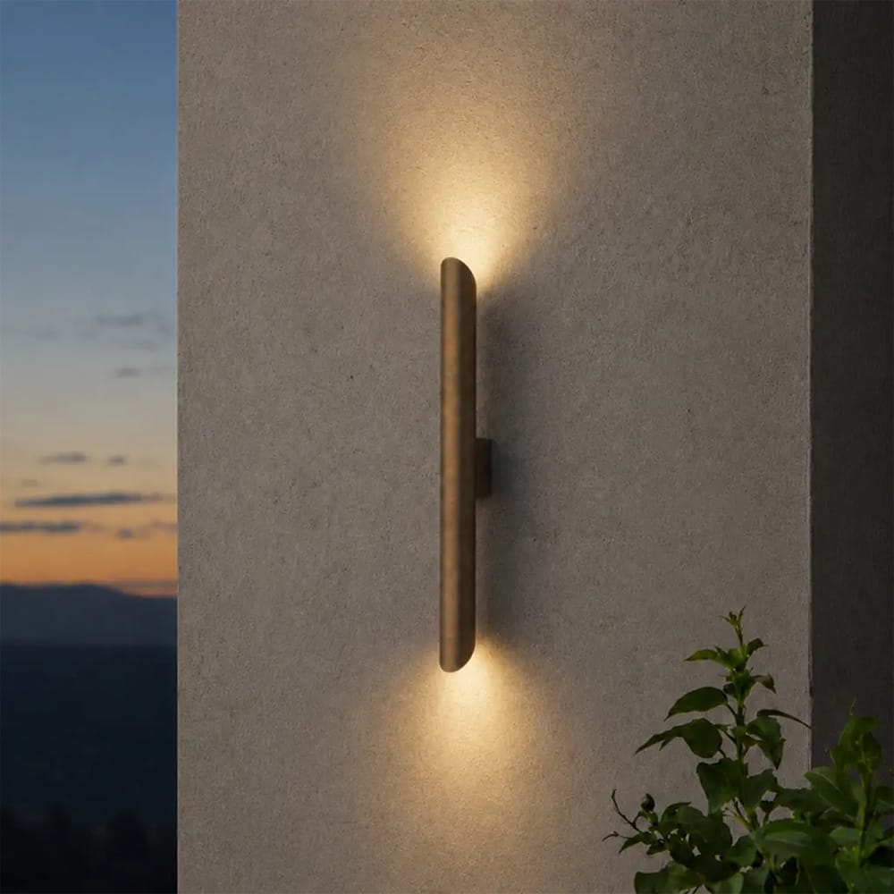 Exterior Wall Light Penros 2 Light Exterior Wall Light