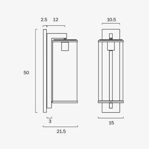 Exterior Wall Light Perova 50 Exterior Wall Light