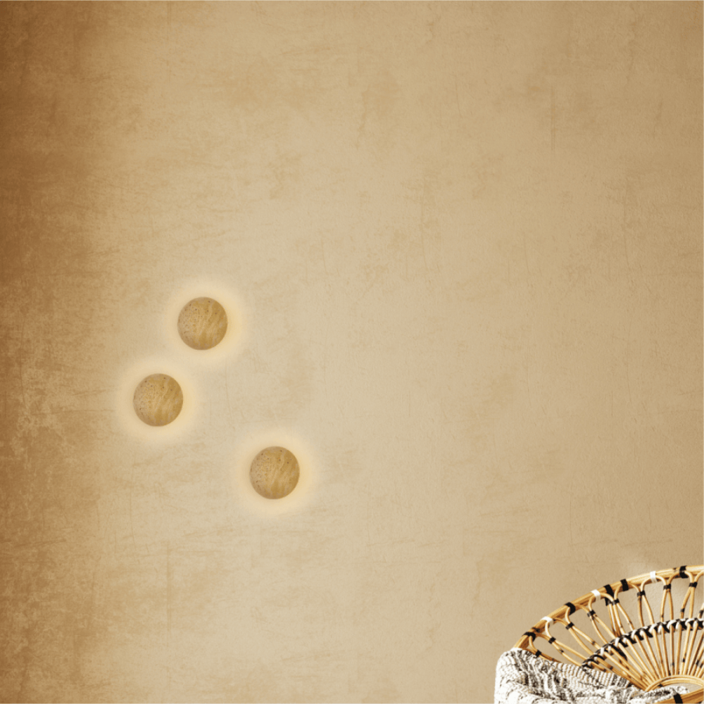 Interior Wall Light / Sconce Petra Button Wall Light