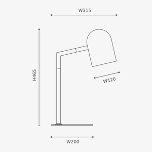 Desk Lamps Pia Desk Lamp
