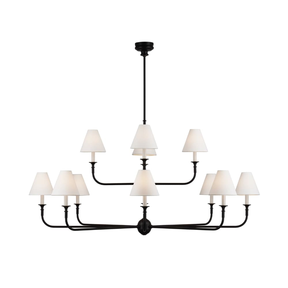 Chandelier Piaf Grande Two-Tier Chandelier