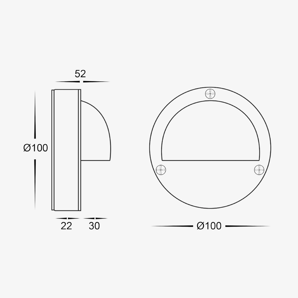 Step Lights Pinta Step Light - 12V