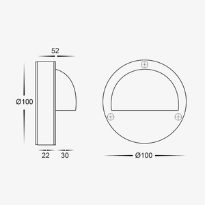 Step Lights Pinta Step Light - 12V