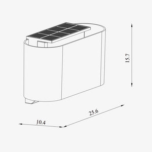 Solar Lighting Piola Solar Wall Light