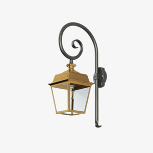 Exterior Wall Light Place des Vosges 1 Tradition N° 5 Swan Neck Wall Bracket Light