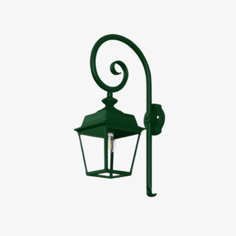 Exterior Wall Light Place des Vosges 1 Tradition N° 5 Swan Neck Wall Bracket Light