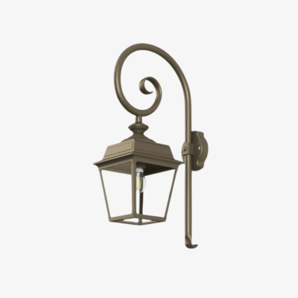 Exterior Wall Light Place des Vosges 1 Tradition N° 5 Swan Neck Wall Bracket Light