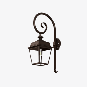 Exterior Wall Light Place des Vosges 1 Tradition N° 5 Swan Neck Wall Bracket Light