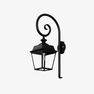 Exterior Wall Light Place des Vosges 1 Tradition N° 5 Swan Neck Wall Bracket Light