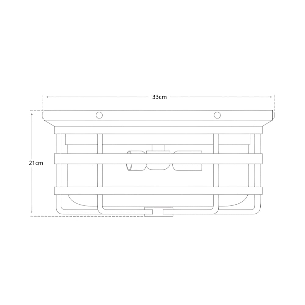Interior Flush & Semi Flush Plafoniera Crosby Flush Mount