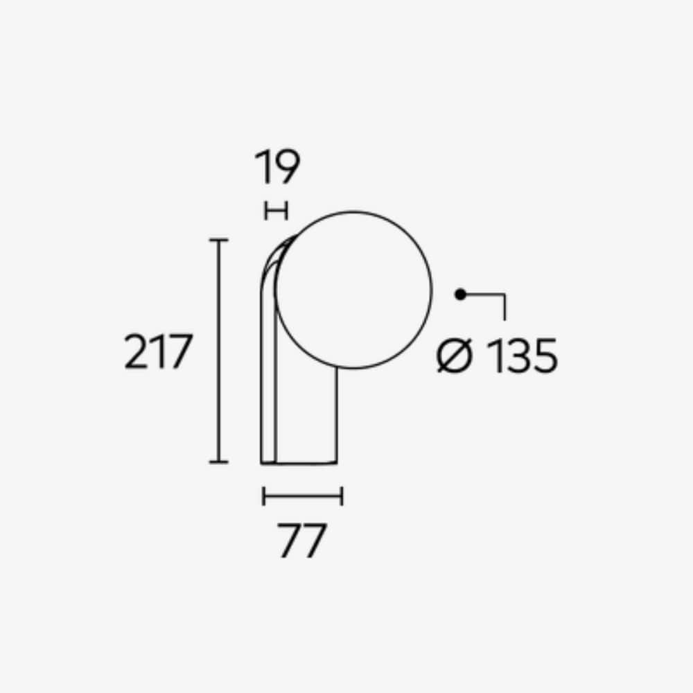 Interior Wall Light / Sconce Pluto Frame Wall Light