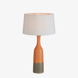Table Lamps Potters Tall Thin Glazed Ceramic Table Lamp