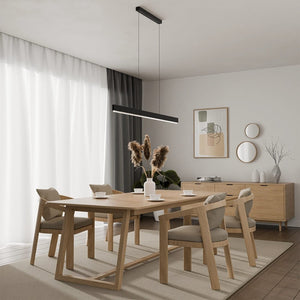 Linear Pendant Prinia Modern Fluted Linear Pendant Light