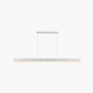 Linear Pendant Prinia Modern Fluted Linear Pendant Light
