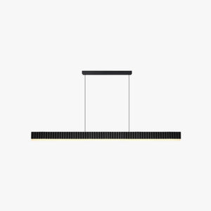Linear Pendant Prinia Modern Fluted Linear Pendant Light