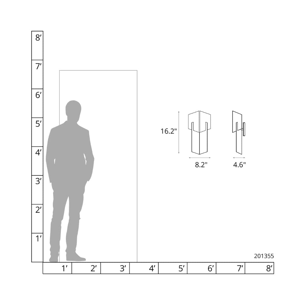 Interior Wall Light / Sconce Prisma 1 Light Sconce