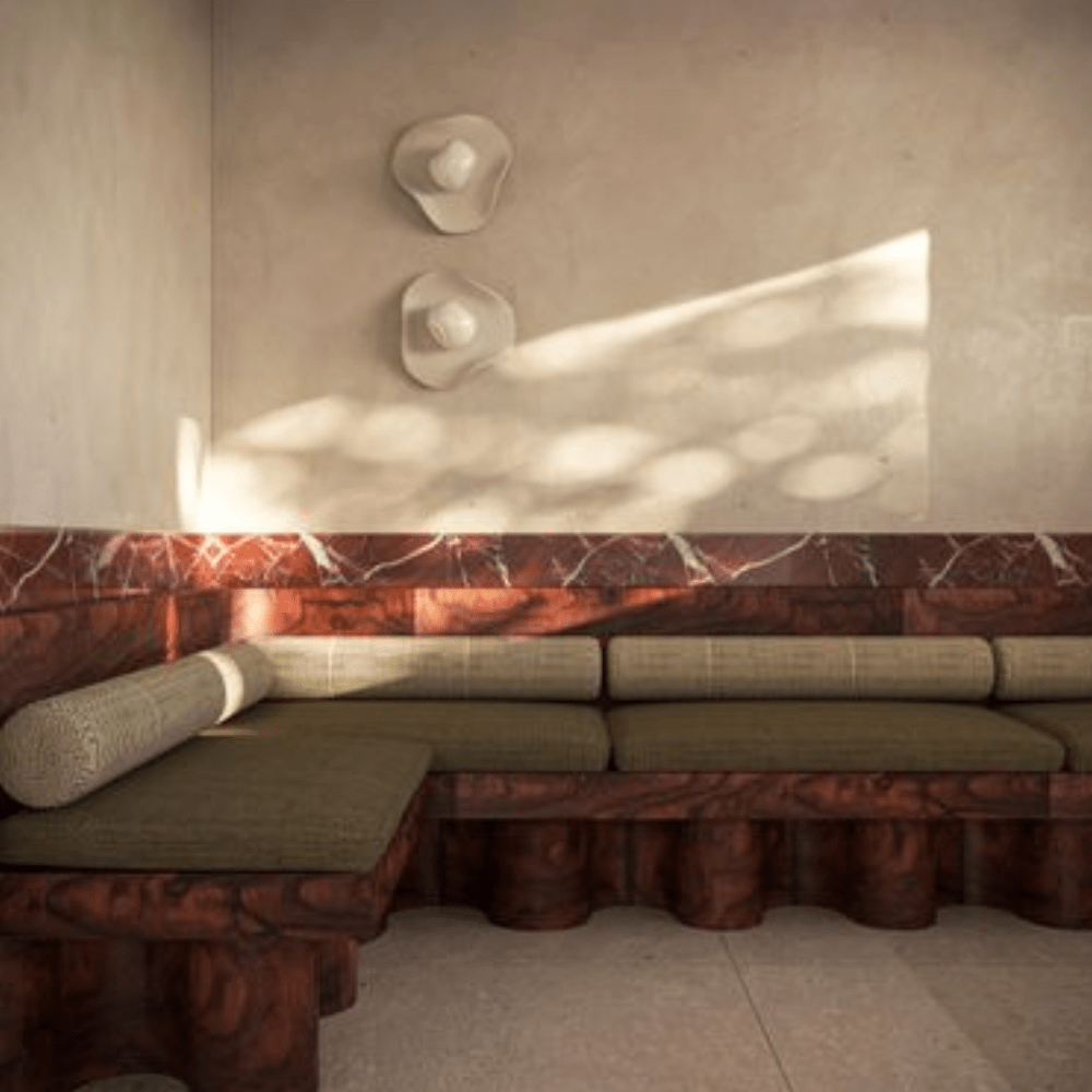Interior Wall Light / Sconce / Puddle Stone Indoor Wall Light